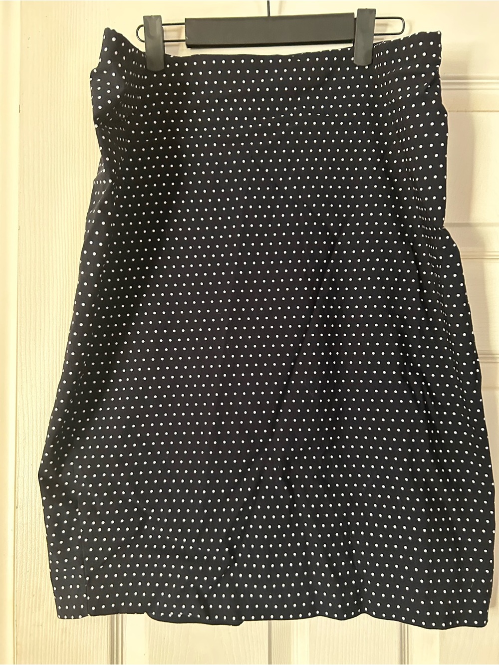 Sag Harbor Black and White Polka Dot Skirt